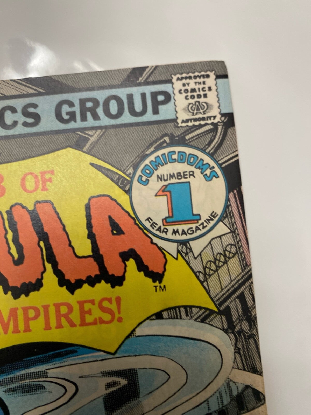 Marvel Comics Tomb of Dracula #57 Bronze Age 1977