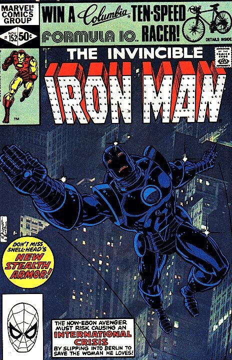 Marvel Comics Iron Man #152 Bronze Age 1981 First Stealth Armor