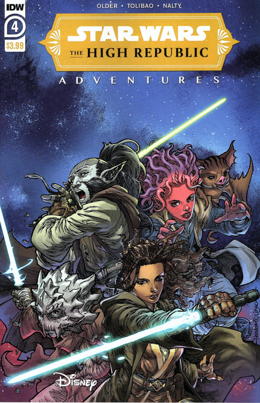 IDW Comics Star Wars: The High Republic Adventures #4 Modern Age 2021 Variant