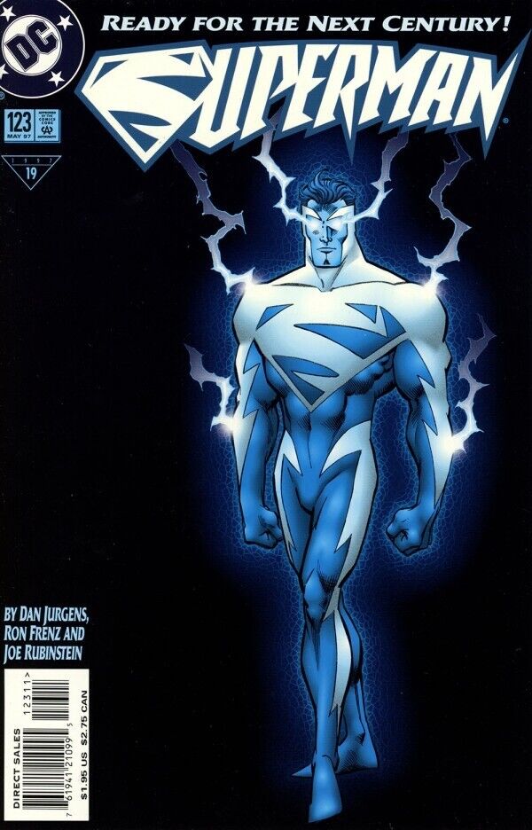 DC Comics Superman #123 Modern Age 1997 New Costume