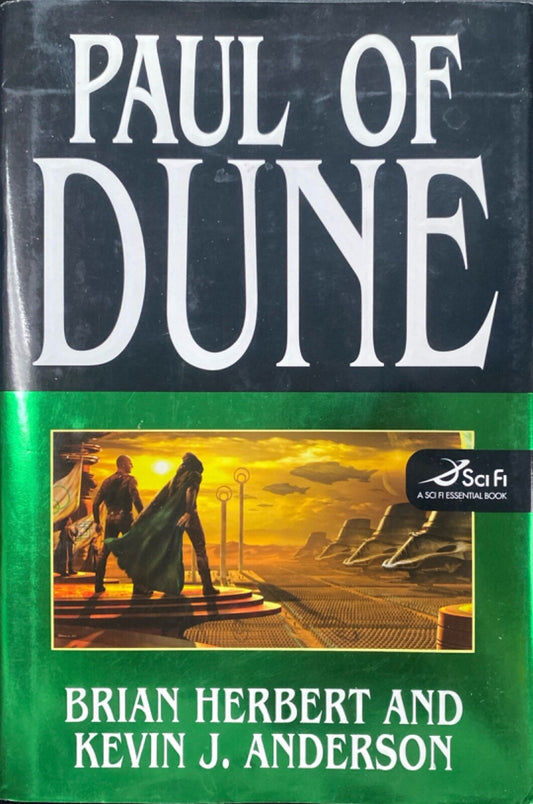 Paul of Dune by Brian Herbert & Kevin J. Anderson 2008 Tor Hardcover