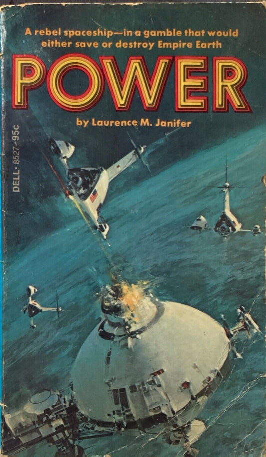 Power by Laurence M. Janifer 1974 Dell 8527 Paperback