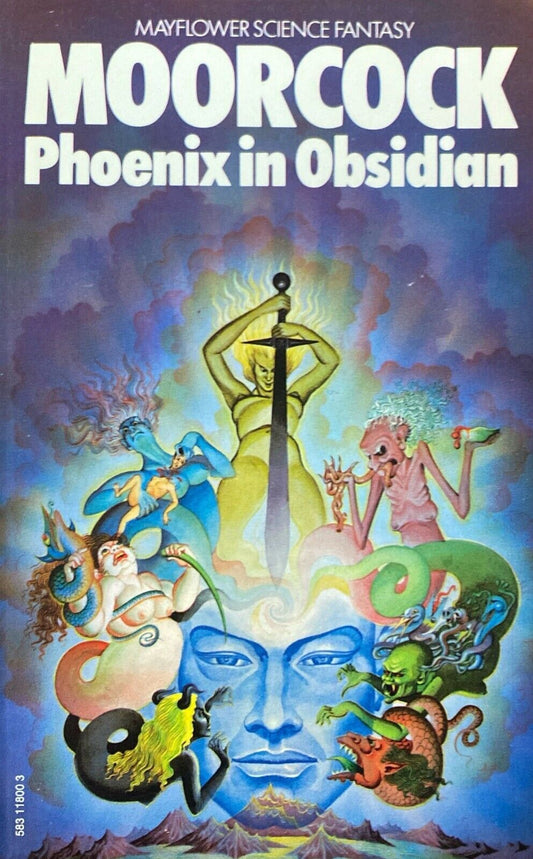 Phoenix in Obsidian by Michael Moorcock 1973 Mayflower Paperback
