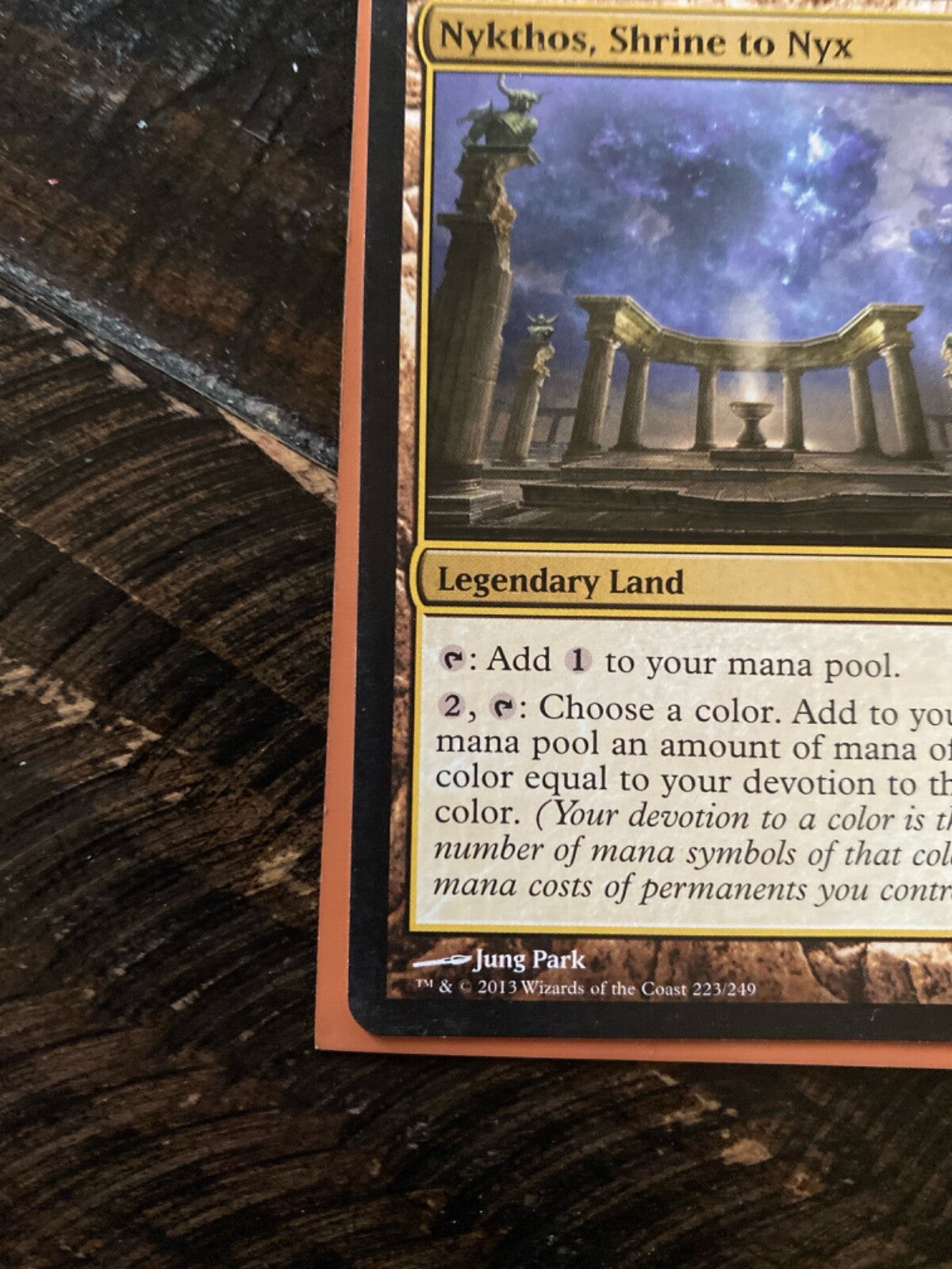 Magic the Gathering (MTG) Nykthos, Shrine to Nyx Theros