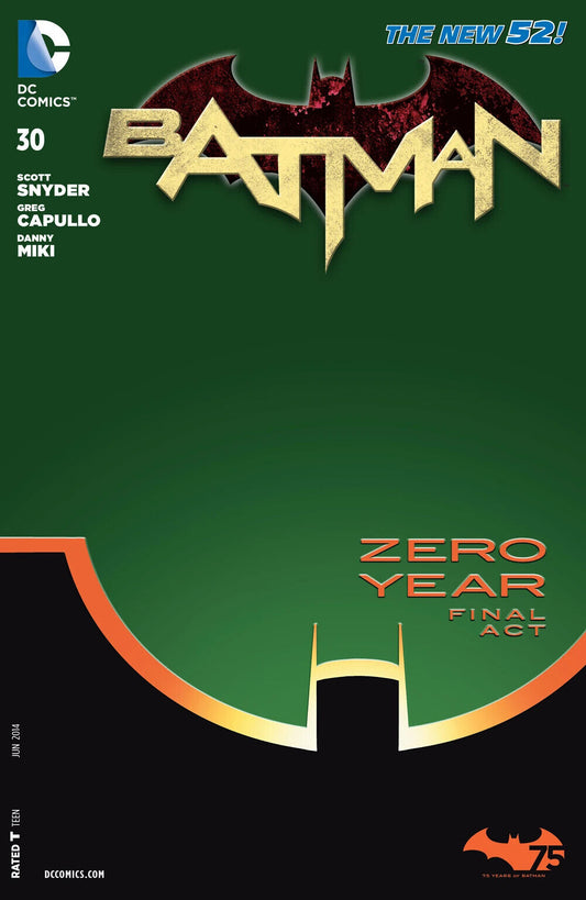 DC Comics Batman #30 Modern Age 2014 New 52! Zero Year