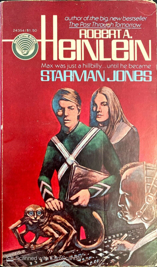 Starman Jones by Robert Heinlein 1976 Ballantine Paperback