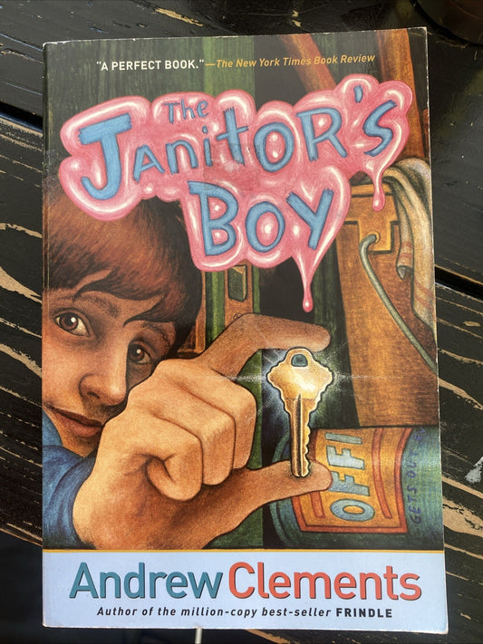 The Janitor's Boy by Andrew Clements 2000 Aladdin Paperback