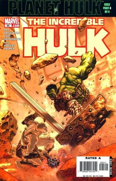 Marvel Comics Incredible Hulk #95 Modern Age 2006 Planet Hulk