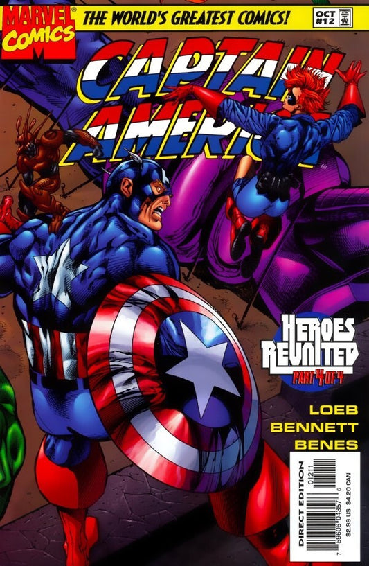 Marvel Comics Captain America #12 Modern Age 1997