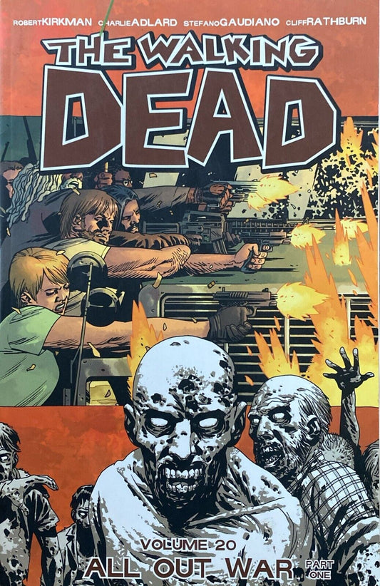Image Comics The Walking Dead Volume 20: All Out War Part 1 2014 Trade Paperback