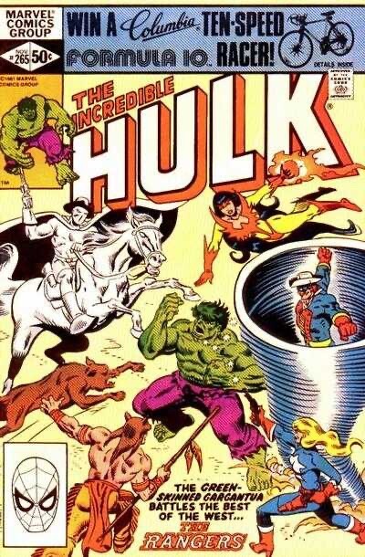 Marvel Comics Incredible Hulk #265 Bronze Age 1981