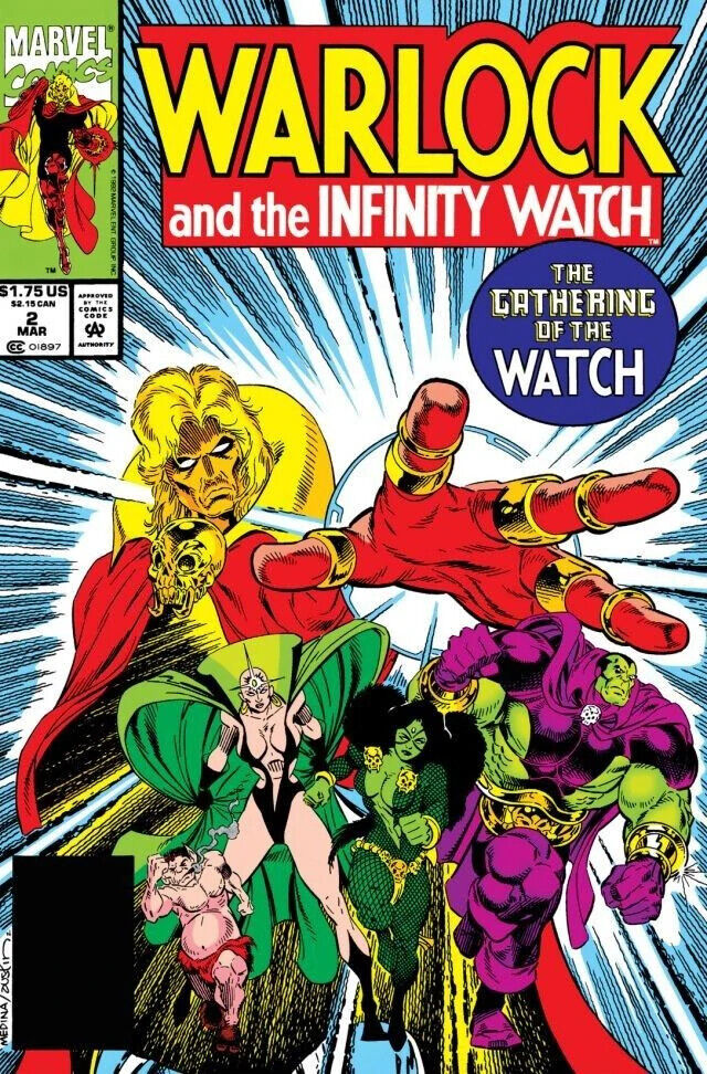 Marvel Comics Warlock and the Infinity Watch #2 Modern Age 1992
