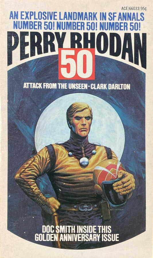 Perry Rhodan 50: Attack From the Unseen by Clark Darlton 1974 Ace Paperback