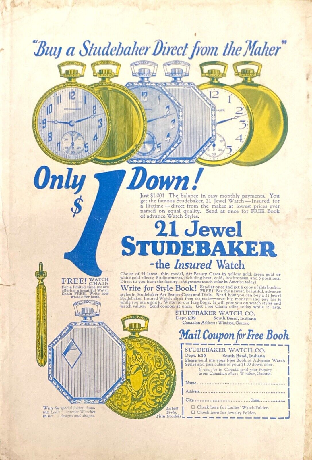 The Wide World Magazine No. 333 Vol. 56 January 1926 London Pulp