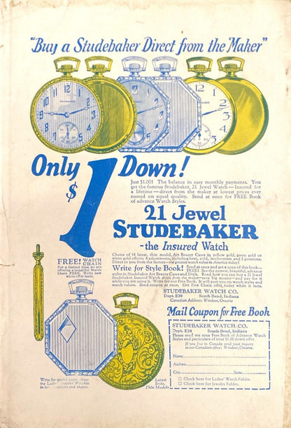 The Wide World Magazine No. 333 Vol. 56 January 1926 London Pulp