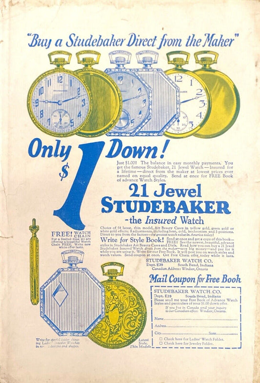 The Wide World Magazine No. 333 Vol. 56 January 1926 London Pulp