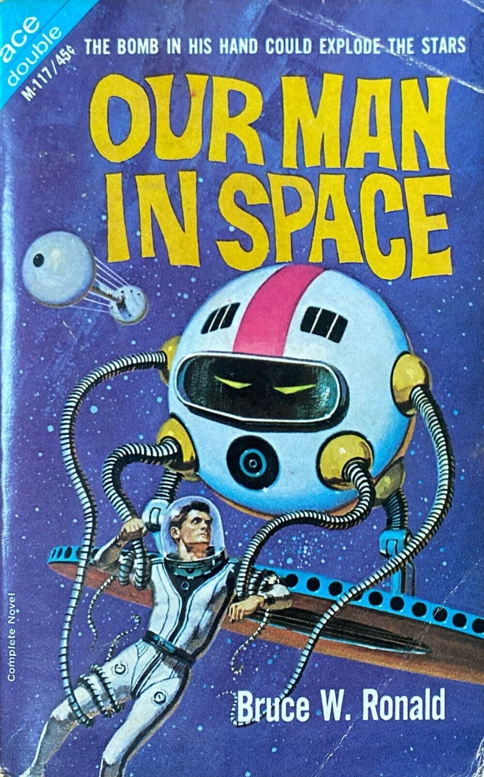Ultimatum in 2050 A.D./Our Man in Space by Sharkey/Ronald 1965 Ace Double M-117