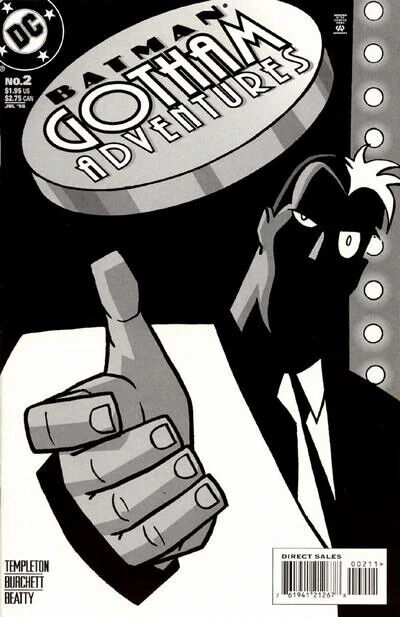 DC Comics Batman Gotham Adventures #2 Modern Age 1998 Newsstand