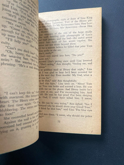 The Sensualists by Ben Hecht 1959 Dell D294 Paperback