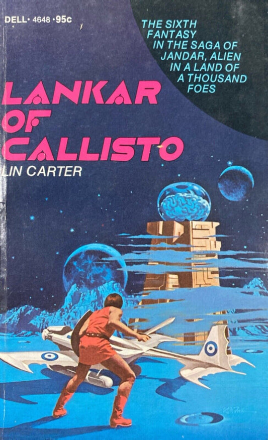 Lankar of Callisto by Lin Carter 1975 Dell 4648 Paperback