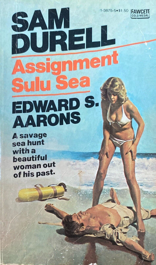 Assignment Sulu Sea by Edward S. Aarons 1981 Fawcett Gold Medal Paperback