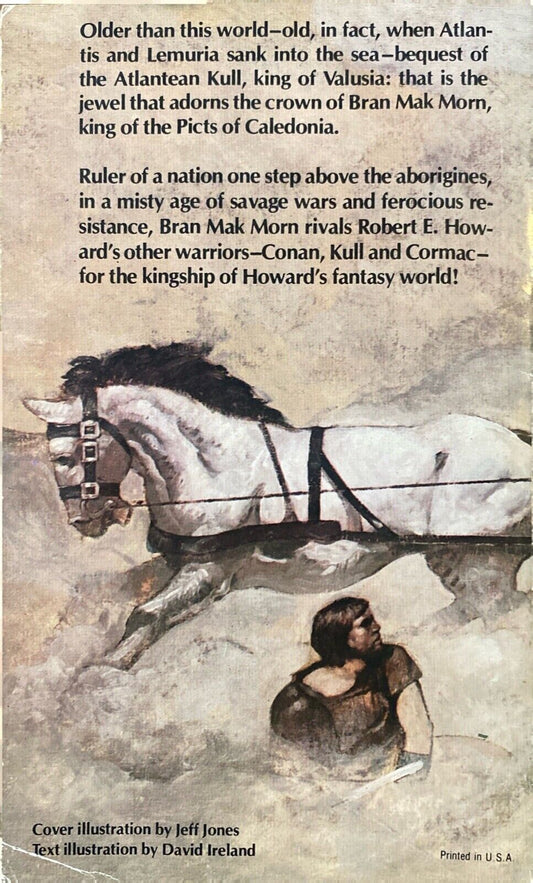 Worms of the Earth by Robert E. Howard 1977 Zebra 234 Paperback