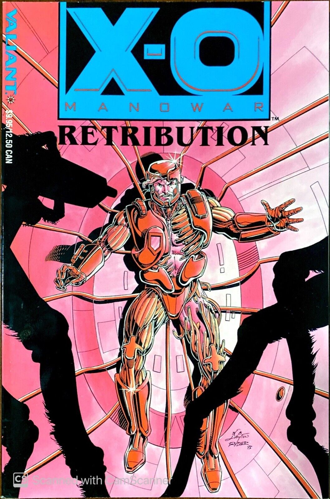 Valiant Comics X-O Manowar Retribution TPB & Database #1 Modern Age
