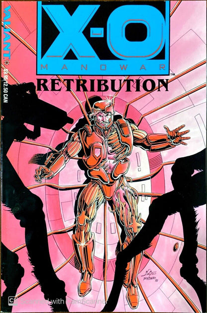 Valiant Comics X-O Manowar Retribution TPB & Database #1 Modern Age