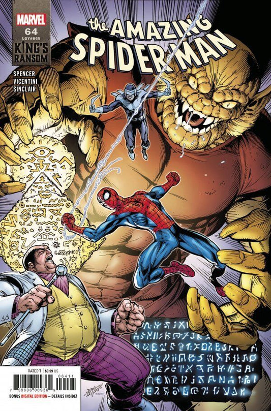 Marvel Comics Amazing Spider-man #64 Legacy #865 Modern Age 2021 King's Ransom