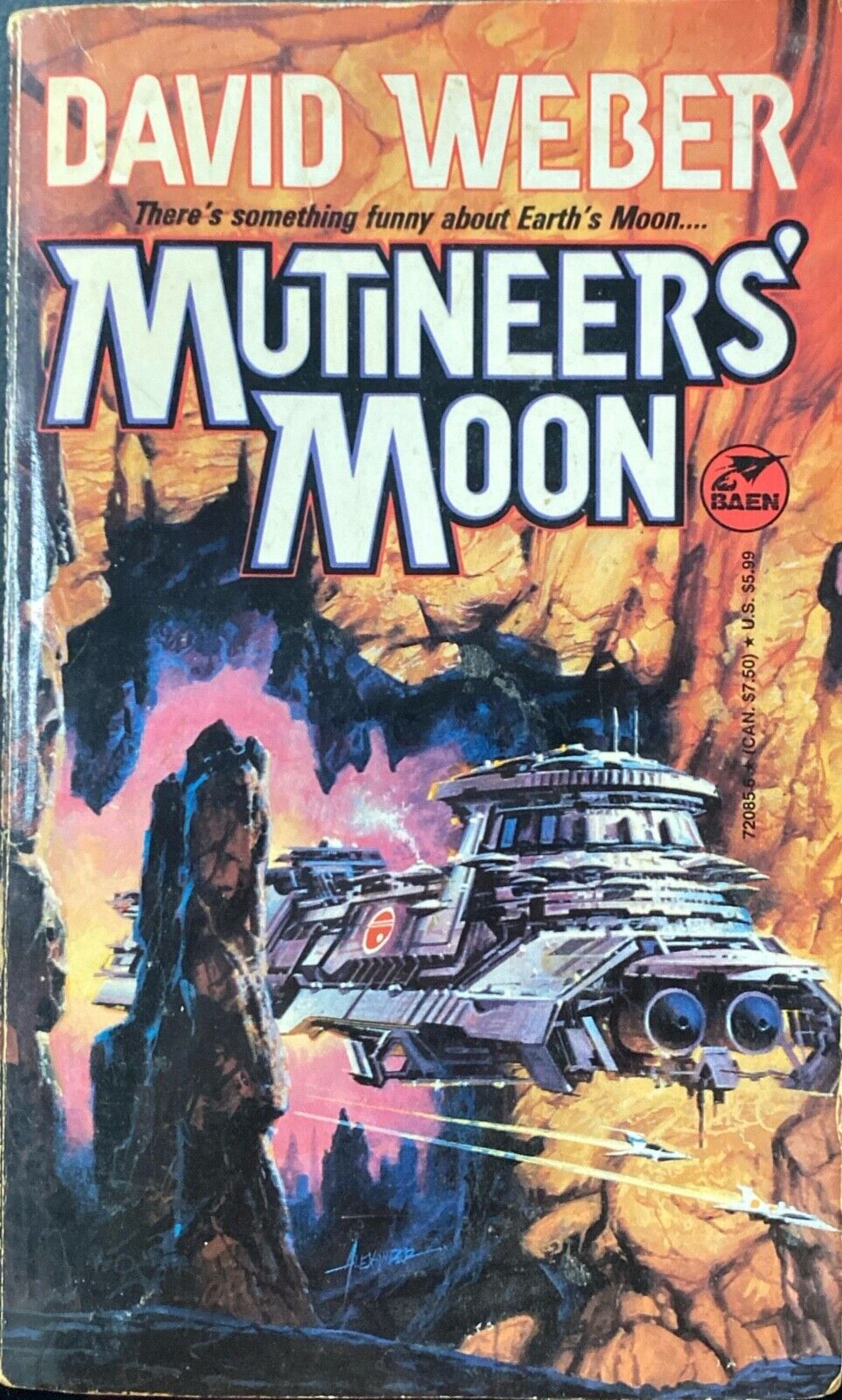 Mutineer's Moon by David Weber 2000 Baen Paperback