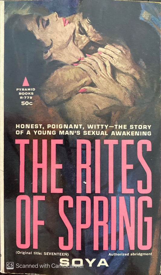 The Rites of Spring by Soya 1962 Pyramid R-779 Paperback