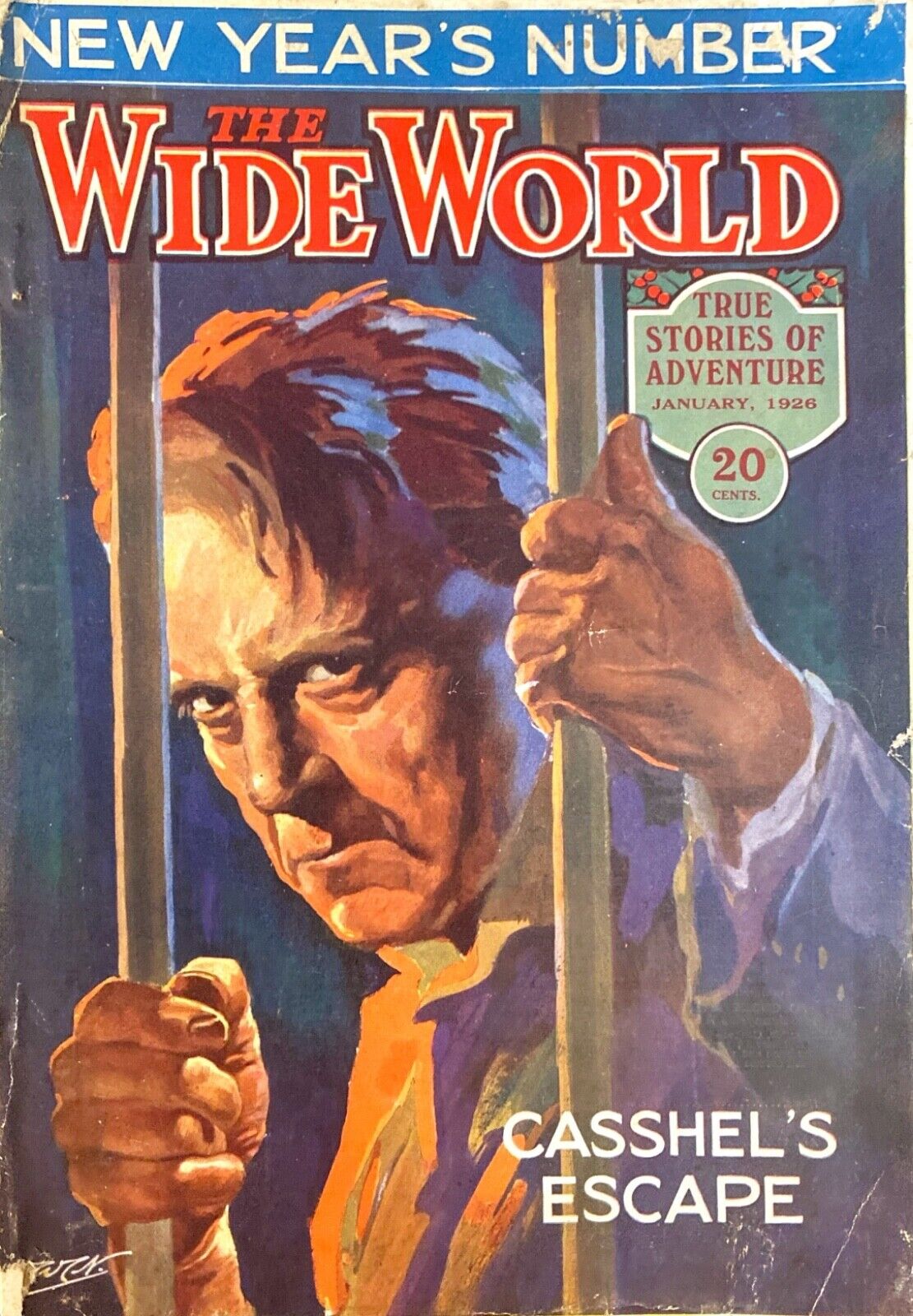 The Wide World Magazine No. 333 Vol. 56 January 1926 London Pulp