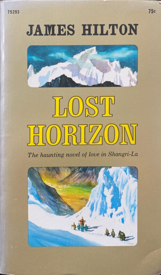 Lost Horizon by James Hilton 1966 Pocket 75293 Paperback