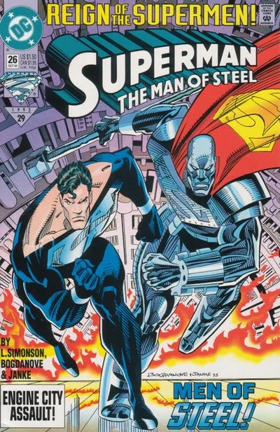 DC Comics Superman: The Man of Steel #26 Modern Age 1993