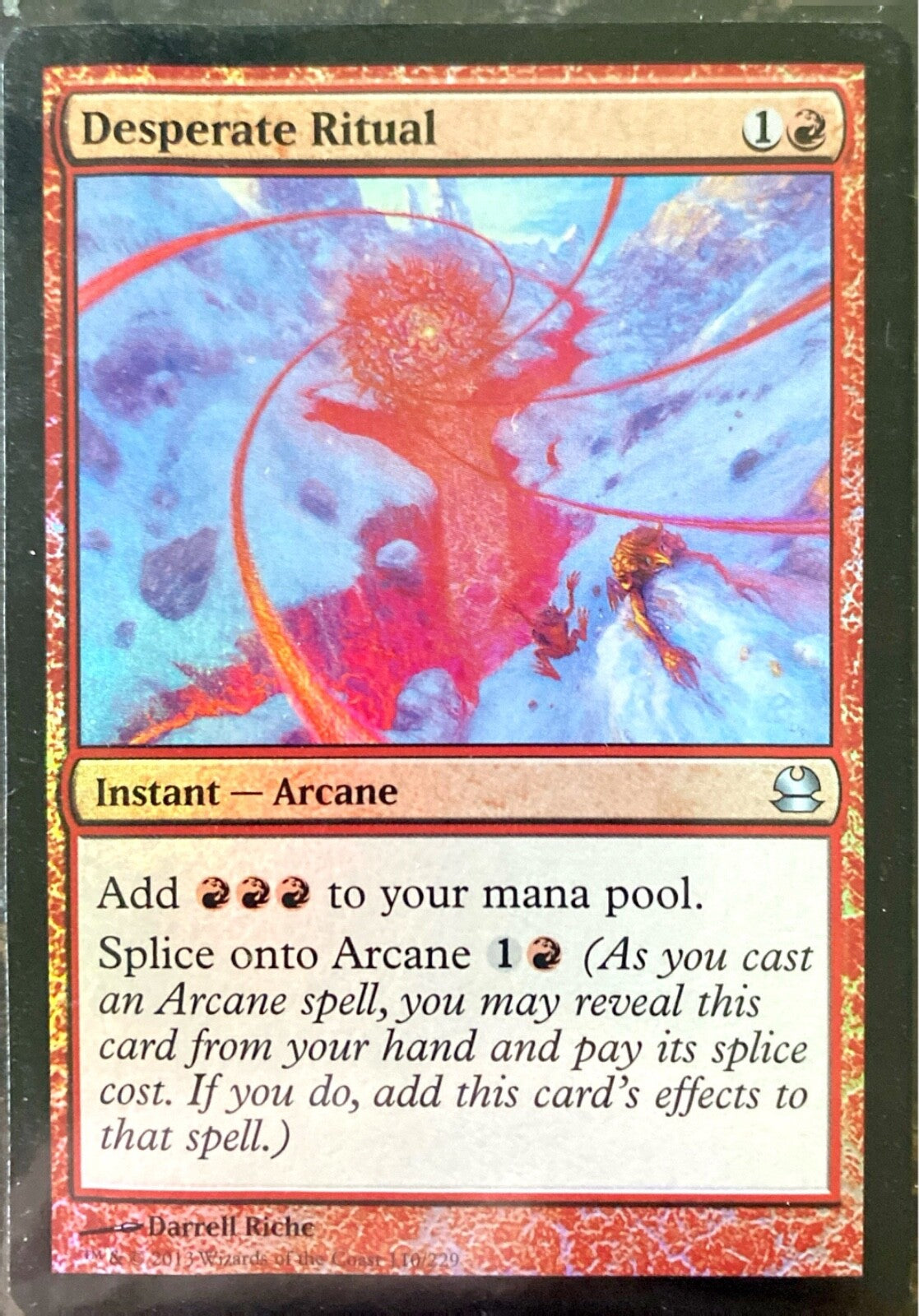 Magic the Gathering (MTG) Desperate Ritual Modern Masters 2015 Foil