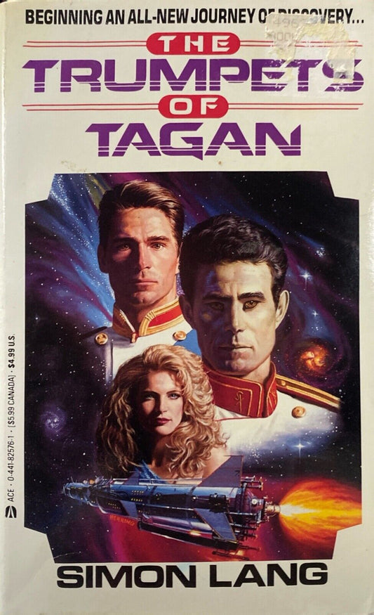 The Trumpets of Tagan by Simon Lang 1992 Ace Paperback