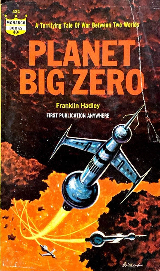 Planet Big Zero by Franklin Hadley 1964 Monarch Books 431 Paperback