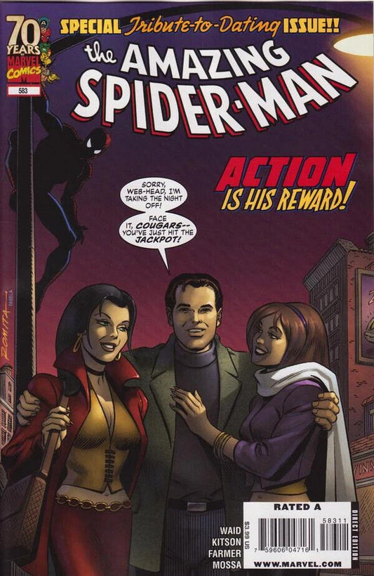 Marvel Comics Amazing Spider-man #583 Modern Age 2009 Variant
