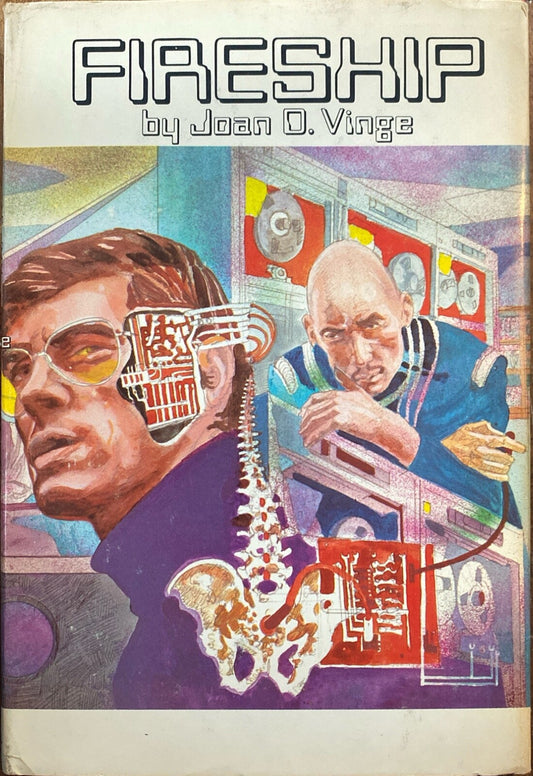 Fireship by Joan D. Vinge 1978 Dell Hardcover BCE