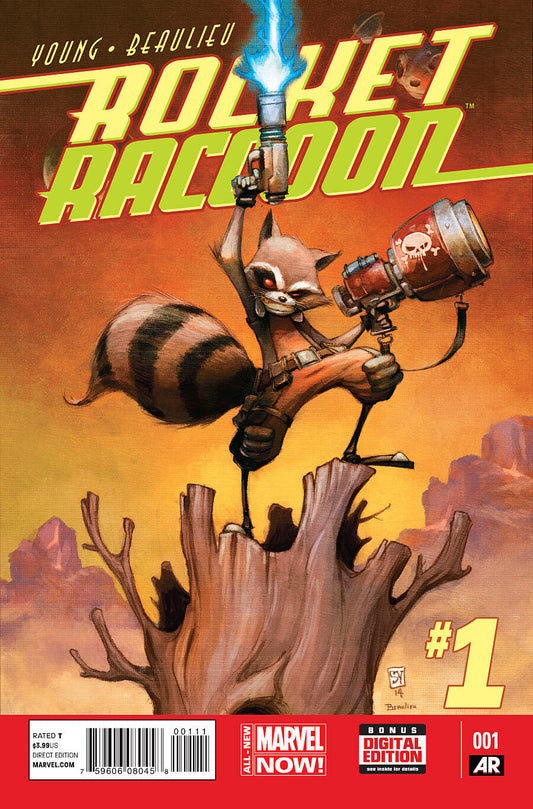 Marvel Comics Rocket Raccoon #1 2014 Modern Age