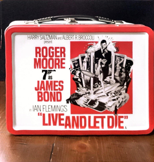 James Bond In Ian Fleming’s Live And Let Die” Metal Lunchbox