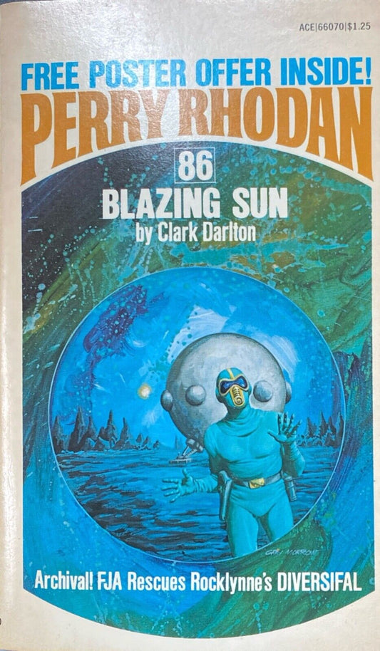 Perry Rhodan 86: Blazing Sun by Clark Darlton 1976 Ace Paperback