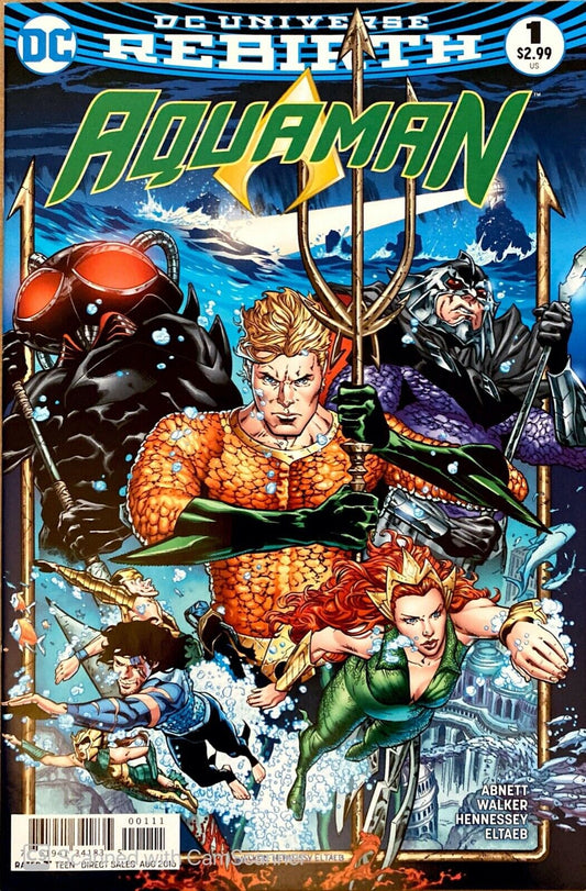 DC Comics Aquaman #1 Modern Age 2016 Volume 8 Rebirth