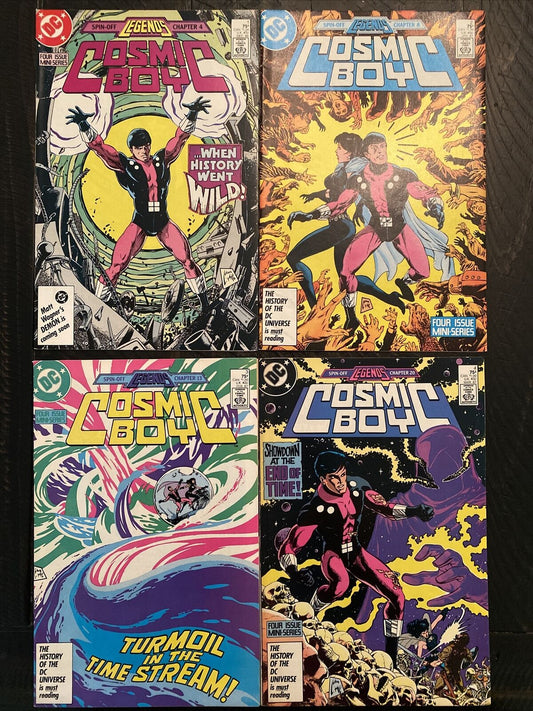 DC Comics Cosmic Boy #1-4 Copper Age 1987