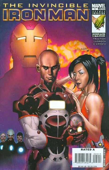 Marvel Comics Invincible Iron Man #5 Modern Age 2008