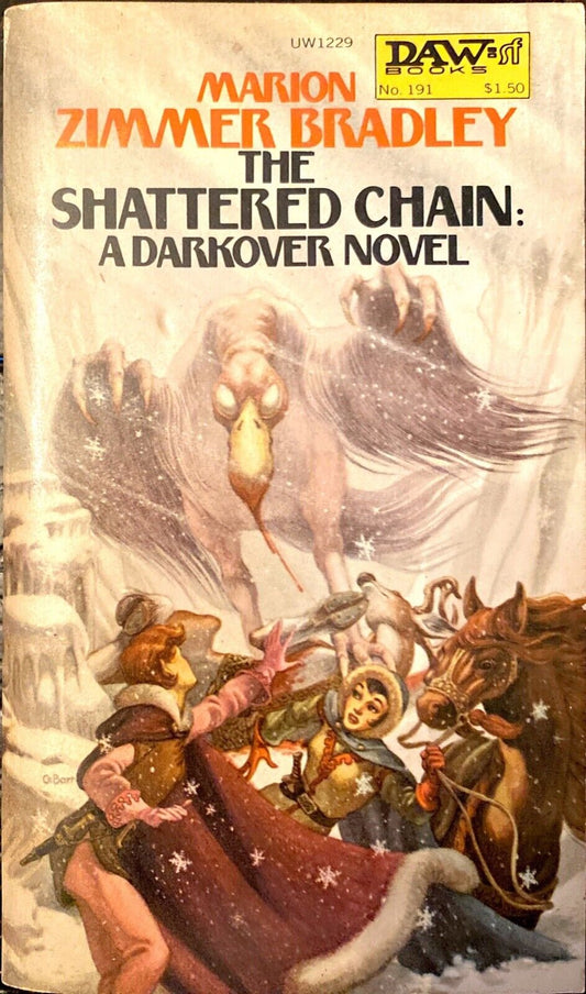 The Shattered Chain by Marion Zimmer Bradley 1975 Daw UW1229 Paperback