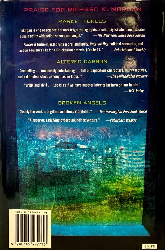 Woken Furies by Richard K. Morgan 2005 Del Rey Hardcover