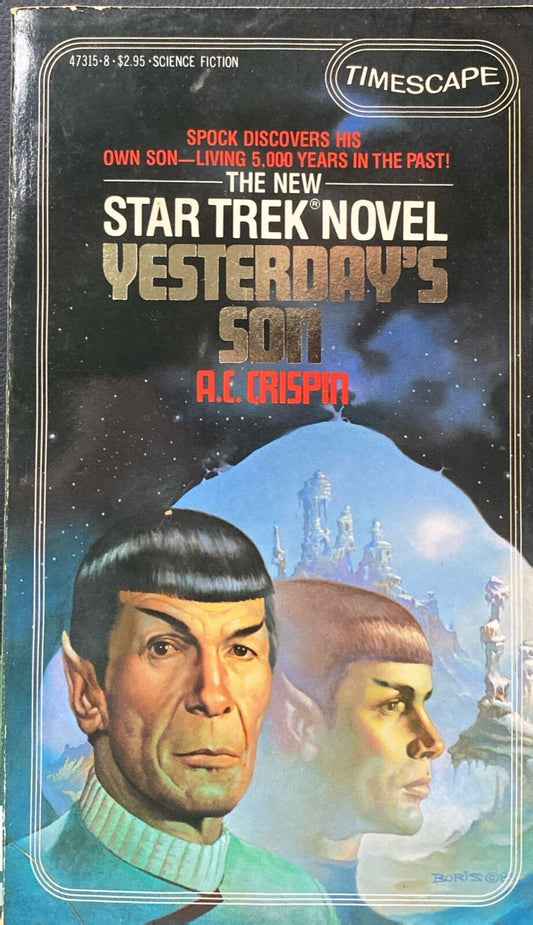 Star Trek #11: Yesterday's Son by A.C. Crispin 1983 Pocket Paperback