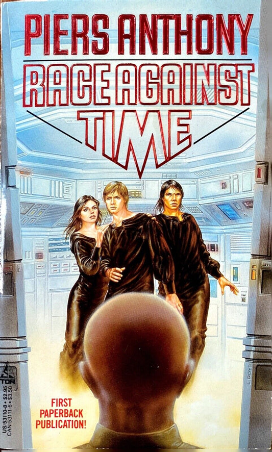 Race Against Time by Piers Anthony 1985 Tor Paperback