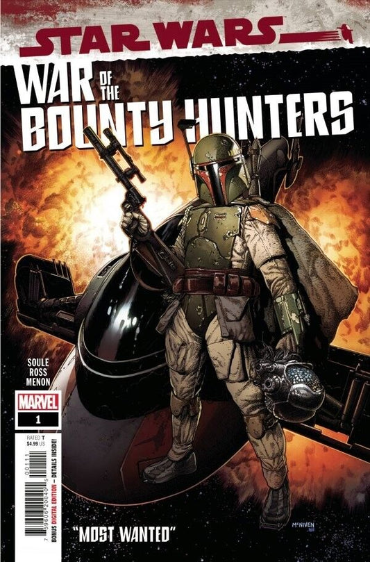 Marvel Comics Star Wars: War of the Bounty Hunters #1 2021 Variant